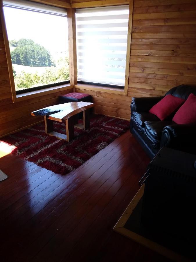 Cabanas Mirador Población Lago Ranco Esterno foto