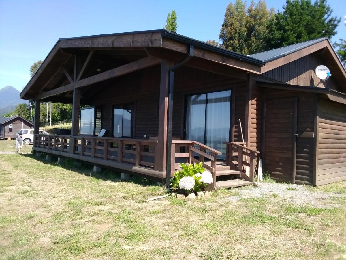Cabanas Mirador Población Lago Ranco Esterno foto