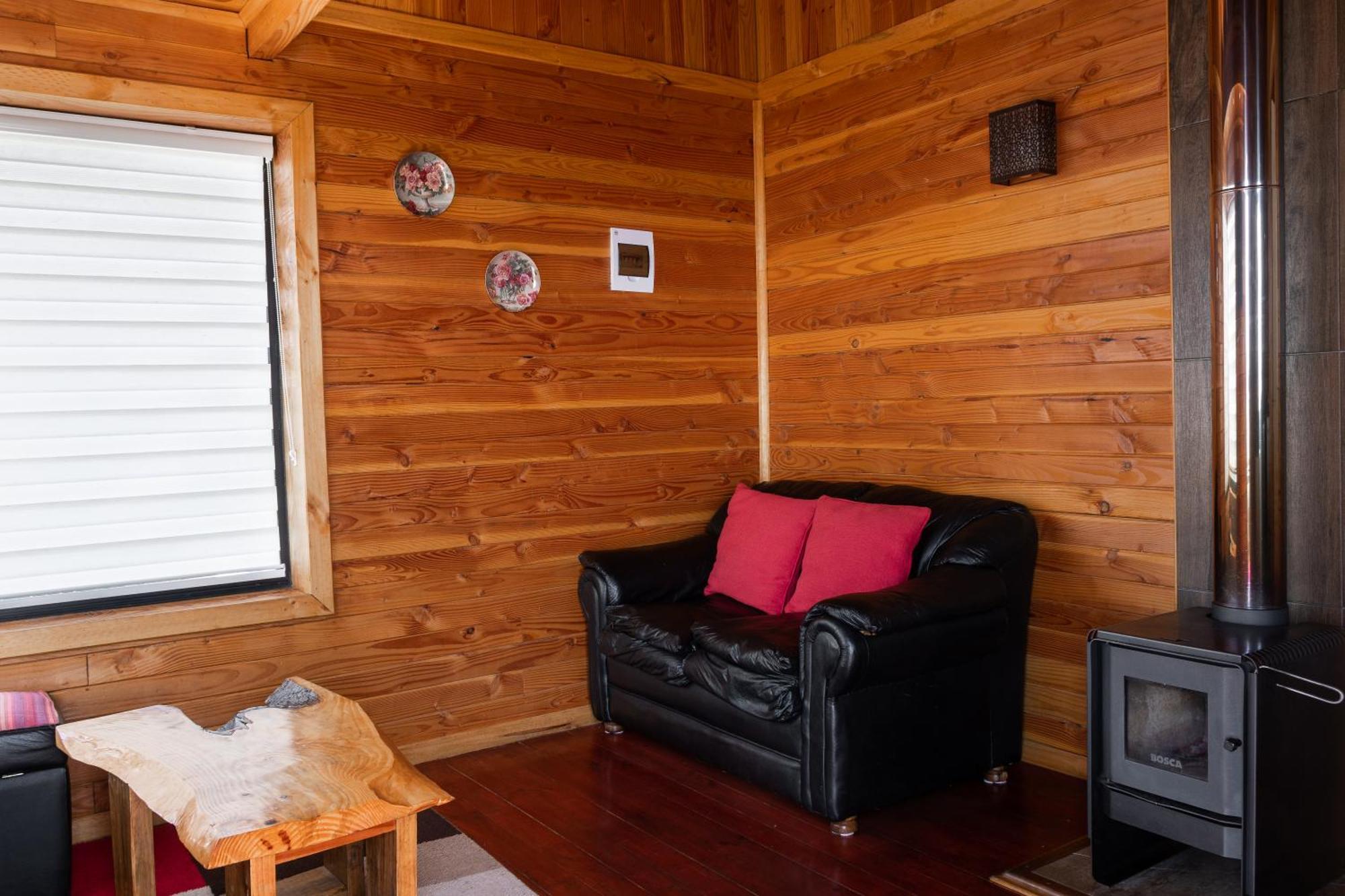Cabanas Mirador Población Lago Ranco Esterno foto