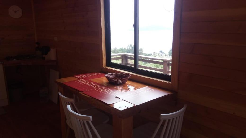 Cabanas Mirador Población Lago Ranco Esterno foto