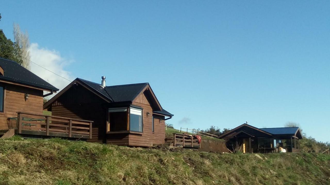 Cabanas Mirador Población Lago Ranco Esterno foto