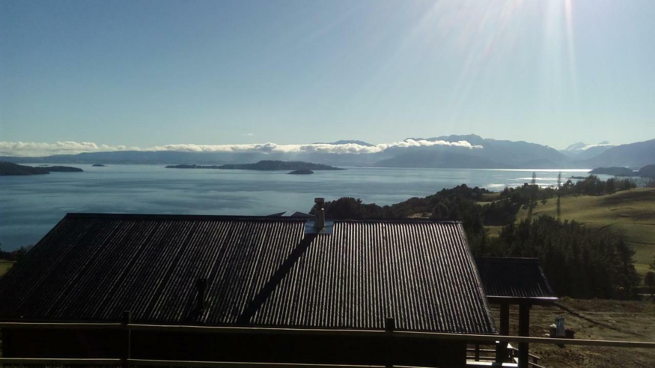 Cabanas Mirador Población Lago Ranco Esterno foto