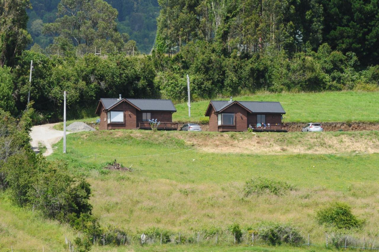 Cabanas Mirador Población Lago Ranco Esterno foto